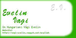evelin vagi business card